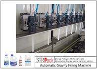 Máquina de embotellado automática de la gravedad para el limpiador del retrete/500ml-1L líquido corrosivo