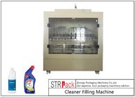 Máquina de rellenar líquida automática corrosiva anti para el ángulo - botella Necked de la desinfección
