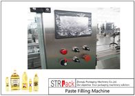 Empaquetadora de la máquina de rellenar de la goma de la botella del animal doméstico para el aceite de cocina 350ML-5L