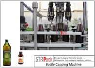 Máquina de aluminio principal de la cápsula 4 rotatorios para el jarabe/Olive Oil Screw Thread Cap