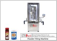 Máquina automática de llenado de botellas con condimentos en polvo para harina de café, chilli, detergente de leche
