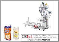 Tipo máquina de rellenar semi automática del taladro de bolso de polvo máquina de rellenar/5-50kg del polvo