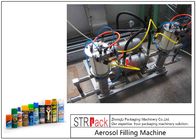 Eficacia alta de la máquina de rellenar del aerosol de la capacidad 2000CPH con el placer de la válvula automática