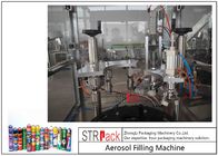 Máquina de rellenar del aerosol automático de la alta capacidad para la espuma/el pesticida de la PU