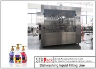 Línea operación estable automática del embotellado del jabón líquido de la máquina de rellenar del champú