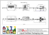 Línea automática empaquetadora 500ml - del embotellado del fertilizante líquido volumen 5L