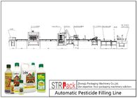 Línea automática completa línea voltaje del embotellado del relleno del aerosol del pesticida de 220V 50HZ