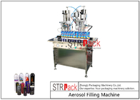 20 - máquina de rellenar del aerosol semi automático del gas 450ml para las latas manuales de la pintura de espray