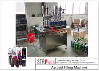 20 - máquina de rellenar del aerosol semi automático del gas 450ml para las latas manuales de la pintura de espray