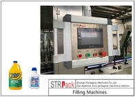 Máquina de rellenar líquida automática del corrosivo anti para el limpiador detergente del piso del blanqueo de la botella