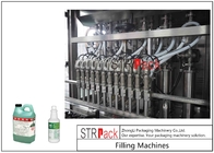 20 cabezas mecanografían la máquina de rellenar líquida automática para el desinfectante