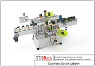 Envoltura de la máquina de etiquetado de botellas cosméticas alrededor de 1500 mm