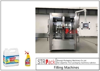Corrosivo anti detergente automático de acero inoxidable de la máquina de embotellado del limpiador del retrete del blanqueo