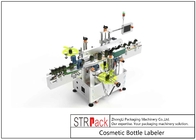 El doble de la alta precisión echa a un lado tecnología avanzada de Juice Bottle Labeling Machine With