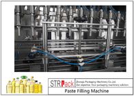 Máquina de rellenar del aceite de cocina de 10 bocas, equipo embotellador comestible 0.5-5L 3000 B/H del aceite vegetal