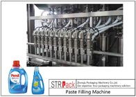 la máquina de rellenar 12 del detergente de líquido del lavadero de la prueba del goteo 0.5-5L equipa con inyector 3000 B/H