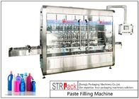 Máquina de rellenar de la goma automática del control del PLC para el jabón líquido 250ML-5L/la loción/el champú