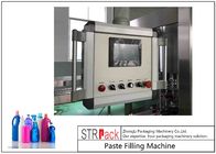 Máquina de rellenar de la goma automática del control del PLC para el jabón líquido 250ML-5L/la loción/el champú