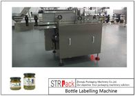 Máquina de Tin Bottles Cold Glue Labeling con el papel mojado del pegamento para la botella de aceite vegetal redonda
