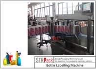 Máquina de etiquetado durable de la botella de la capacidad grande para las botellas planas detergentes