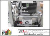 La máquina de etiquetado automática llena de la manga del encogimiento para las botellas conserva la capacidad 100-350 BPM de las tazas