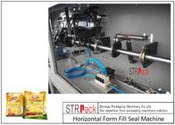 Empaquetadora industrial del bolso de polvo de la comida/de la sustancia química con el llenador conducido servo del taladro
