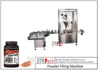 máquina de rellenar del polvo automático estable 50g-5000g, empaquetadora química del polvo 