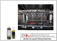 Botella automática y máquina de rellenar líquida para los productos líquidos con 8, 10, 12, 14 o 20 bocas de relleno.