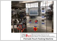 Empaquetadora rotatoria de la pasta de tomate de la empaquetadora de la bolsa automática de Doypack con el control del PLC para el acondicionamiento de los alimentos líquidos