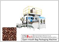 máquina de ensacar abierta de la boca de los granos de café 5kg PE 0.7Mpa 380V 50Hz