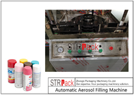 máquina de rellenar 3600cans/H del aerosol de la pintura de espray de 5m3/Min 560ml